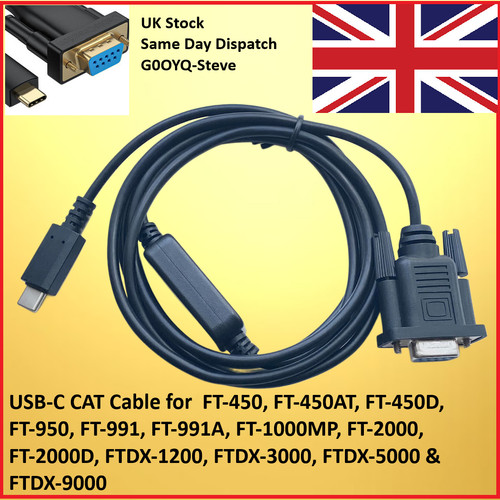 Câble cat usb yaesu ft450 - cat,